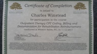 Certificate of Completion